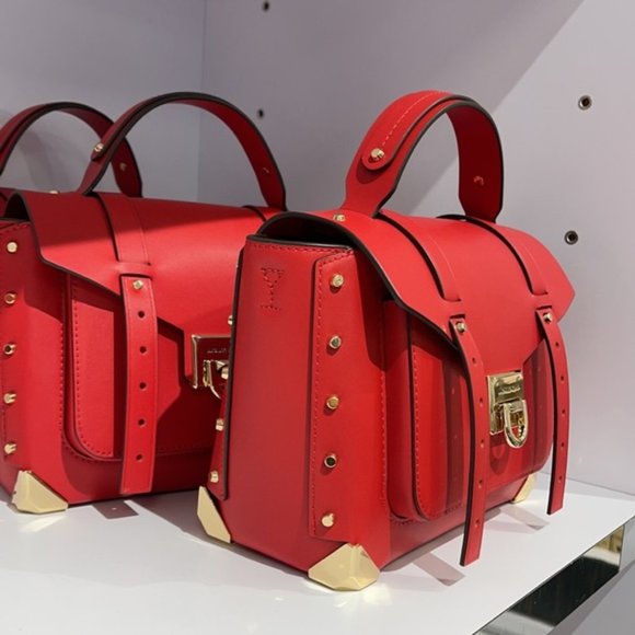 Michael Kors Manhattan Medium School Satchel - Picture 3 of 16